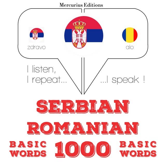 Serbian – Romanian : 1000 basic words