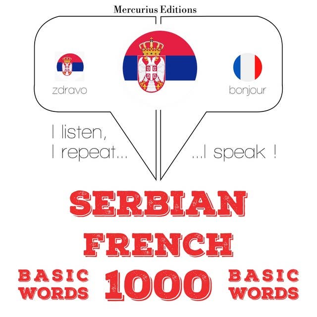 Serbian – French : 1000 basic words