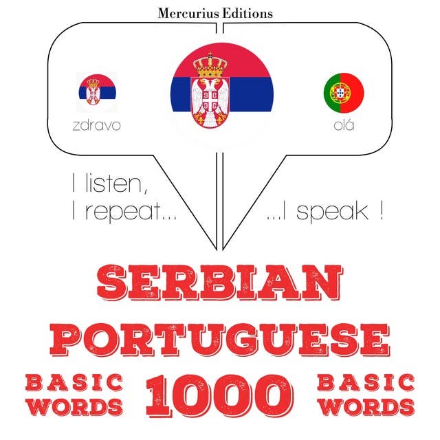 Serbian – Portuguese : 1000 basic words