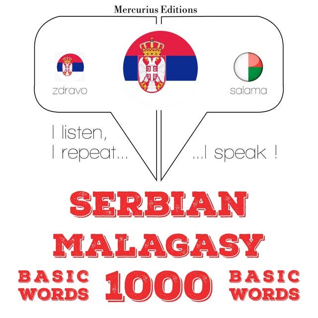 Serbian – Malagasy : 1000 basic words