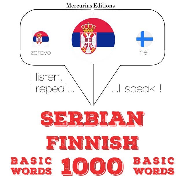 Serbian – Finnish : 1000 basic words