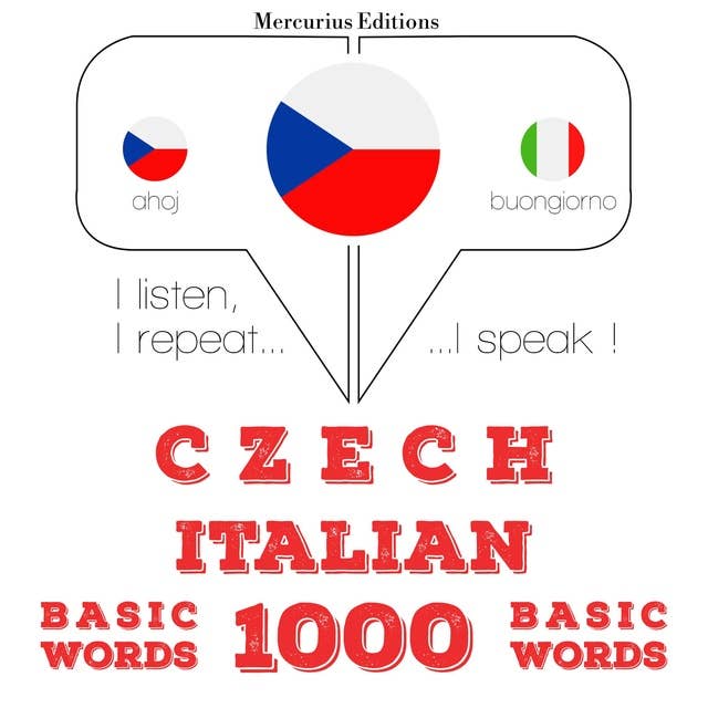 Czech - Italian : 1000 basic words