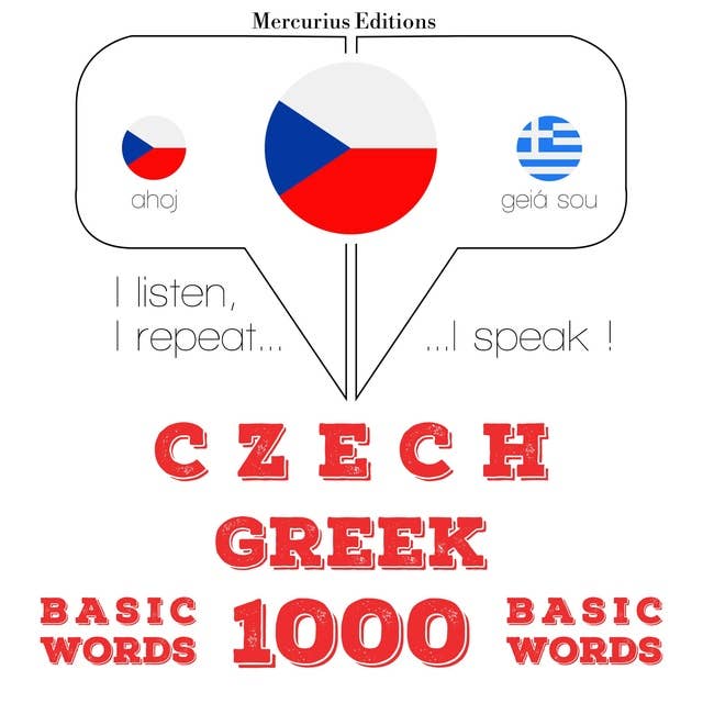 Czech – Greek : 1000 basic words