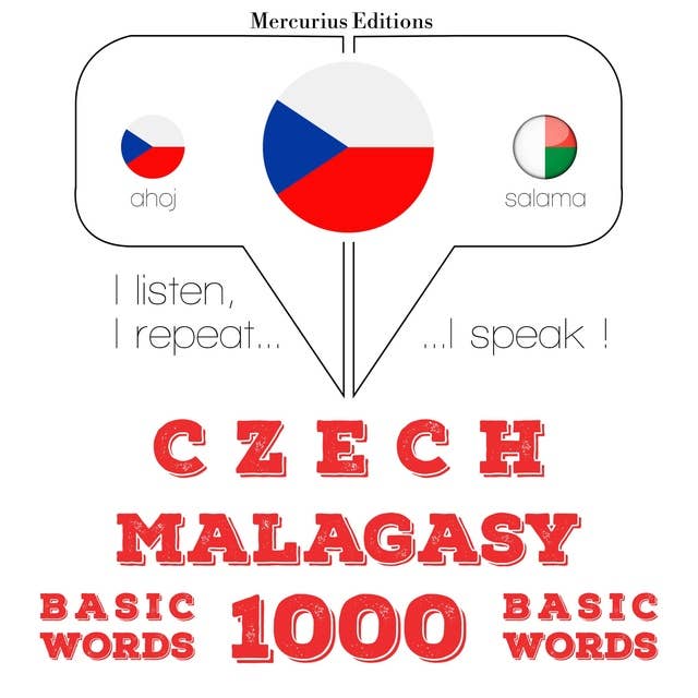 Czech – Malagasy : 1000 basic words