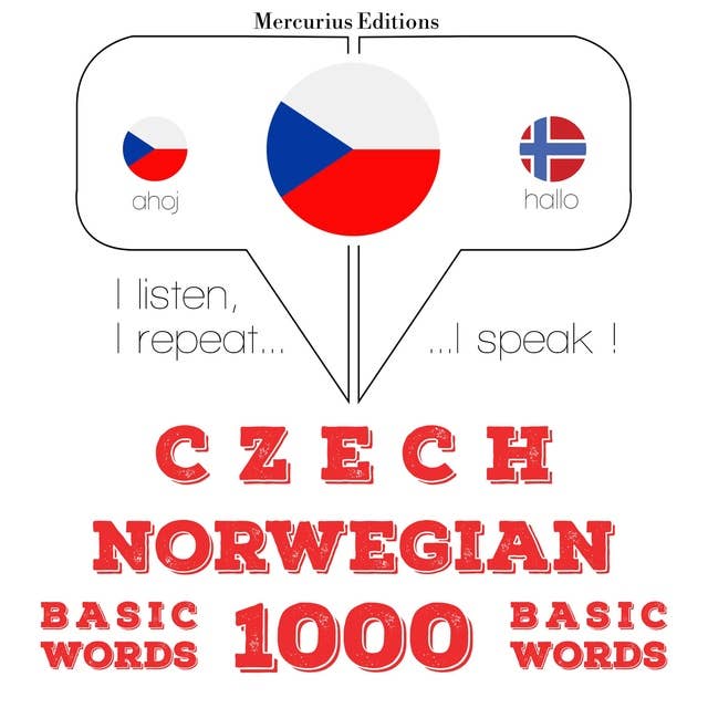Czech – Norwegian : 1000 basic words