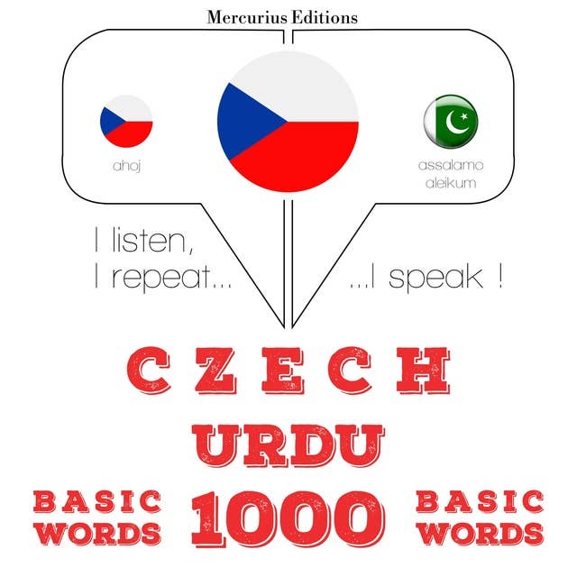 Czech – Urdu : 1000 basic words