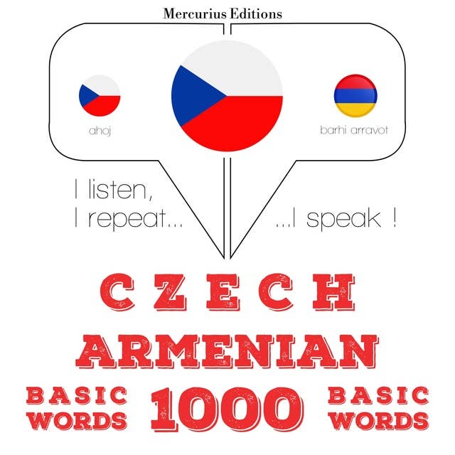 Czech – Armenian : 1000 basic words