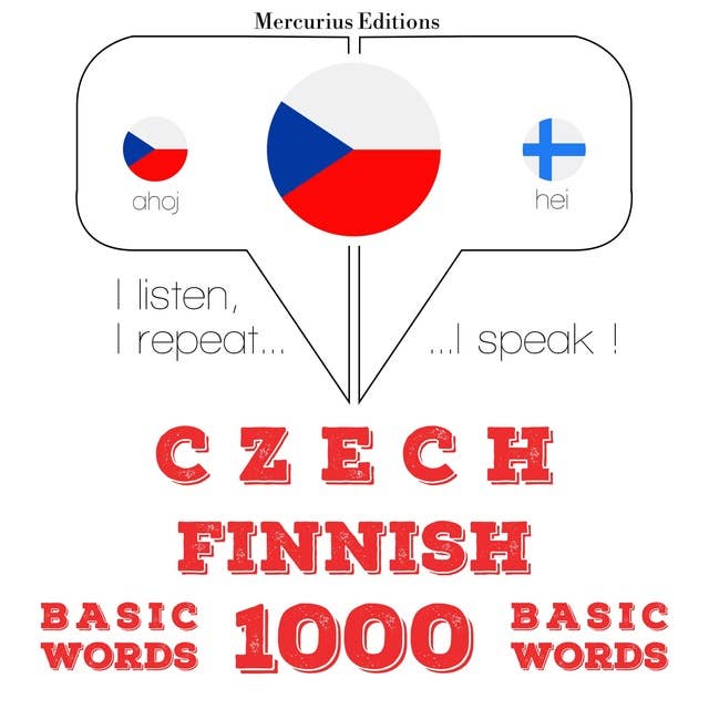 Czech – Finnish : 1000 basic words