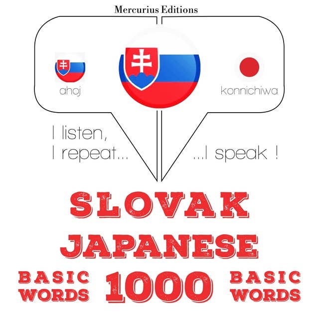 Slovak – Japanese : 1000 basic words