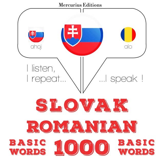 Slovak – Romanian : 1000 basic words
