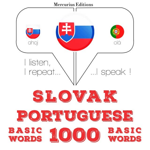 Slovak – Portuguese : 1000 basic words