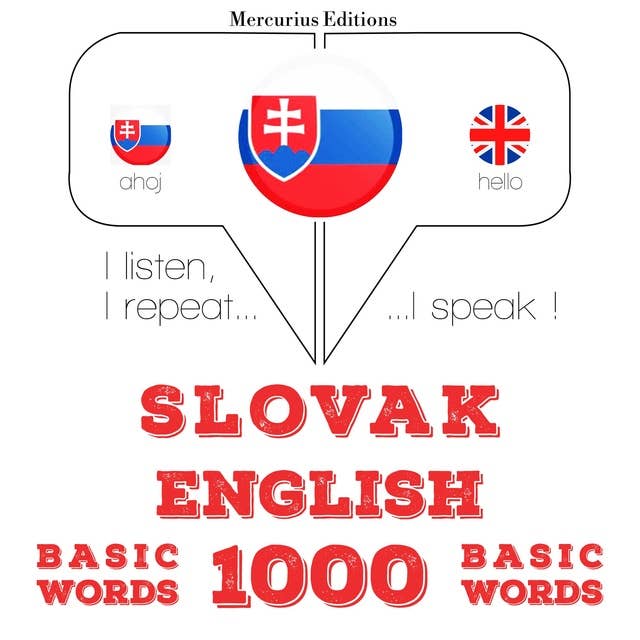 Slovak – English : 1000 basic words