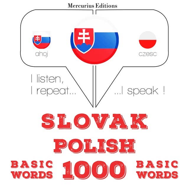 Slovak – Polish : 1000 basic words