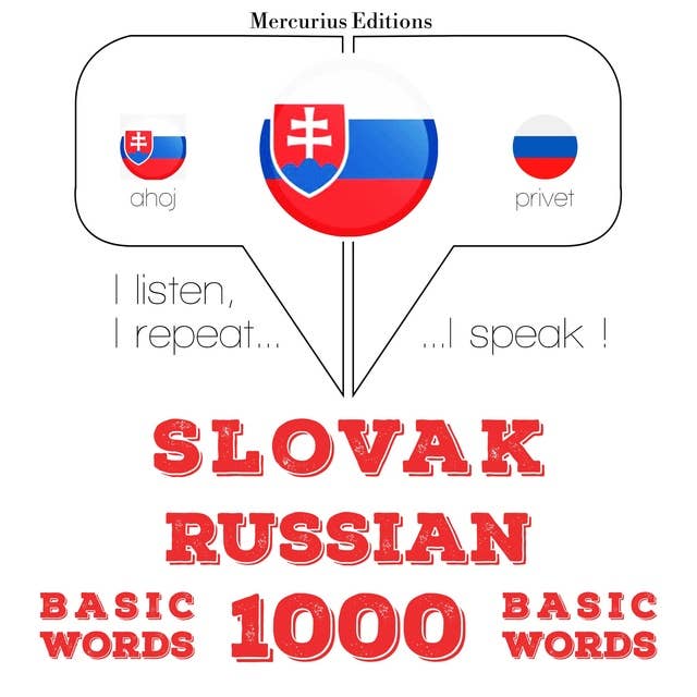 Slovak – Russian : 1000 basic words