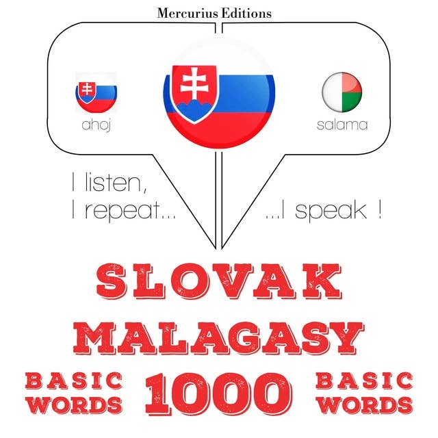 Slovak – Malagasy : 1000 basic words