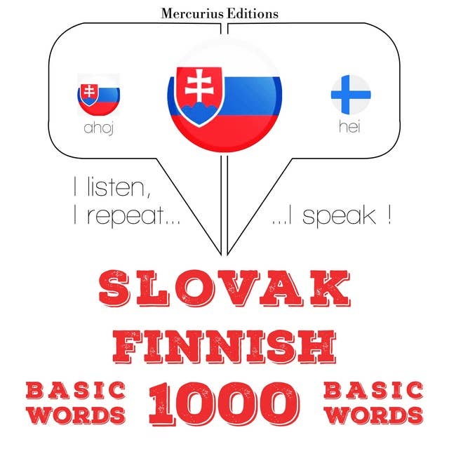 Slovak – Finnish : 1000 basic words