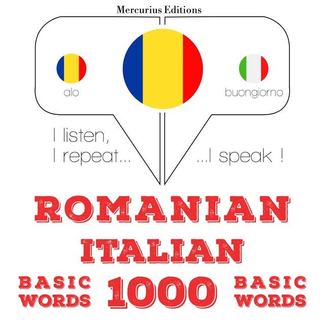 Romanian - Italian : 1000 basic words