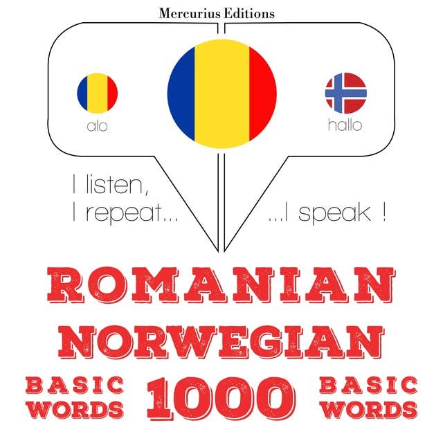 Romanian – Norwegian : 1000 basic words