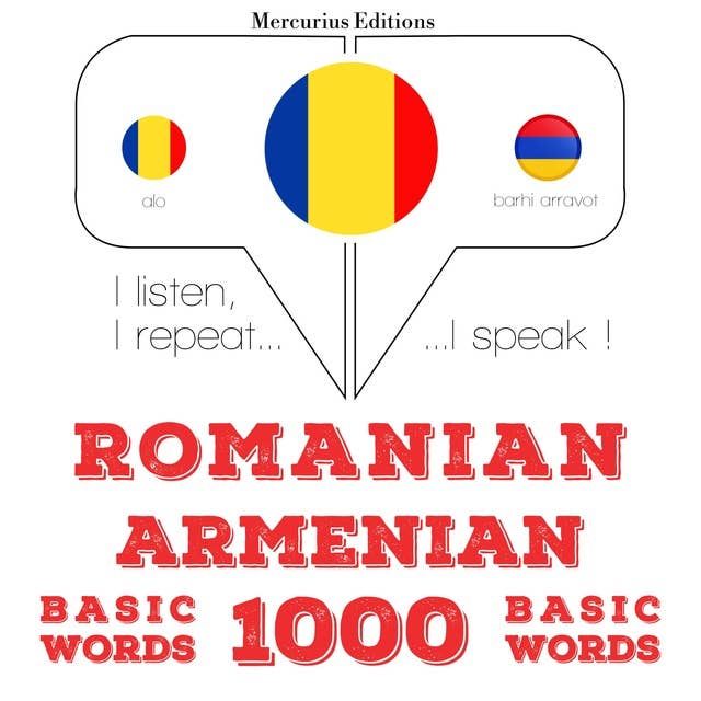Romanian – Armenian : 1000 basic words