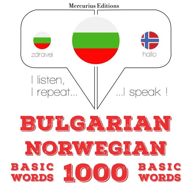 Bulgarian – Norwegian : 1000 basic words