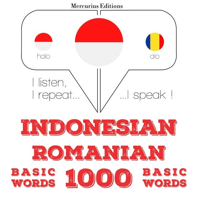 Indonesian – Romanian: 1000 Basic Words