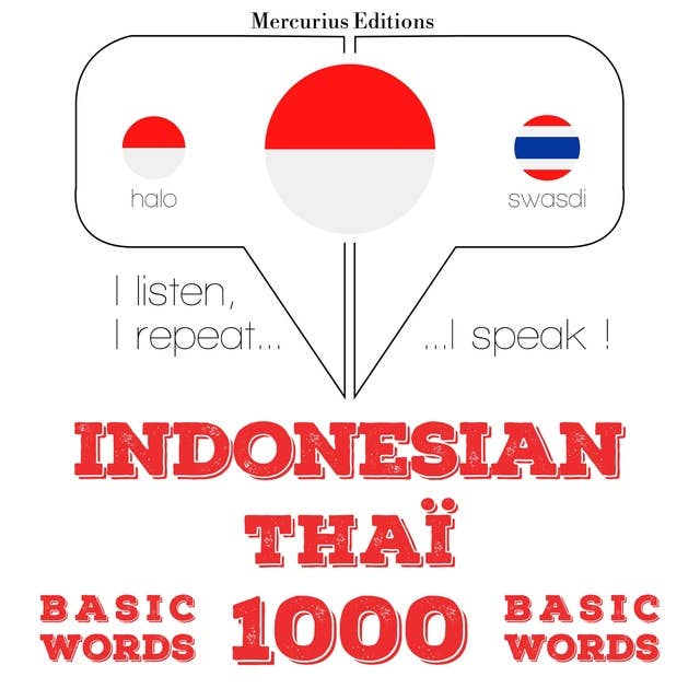 Indonesian – Thai: 1000 Basic Words