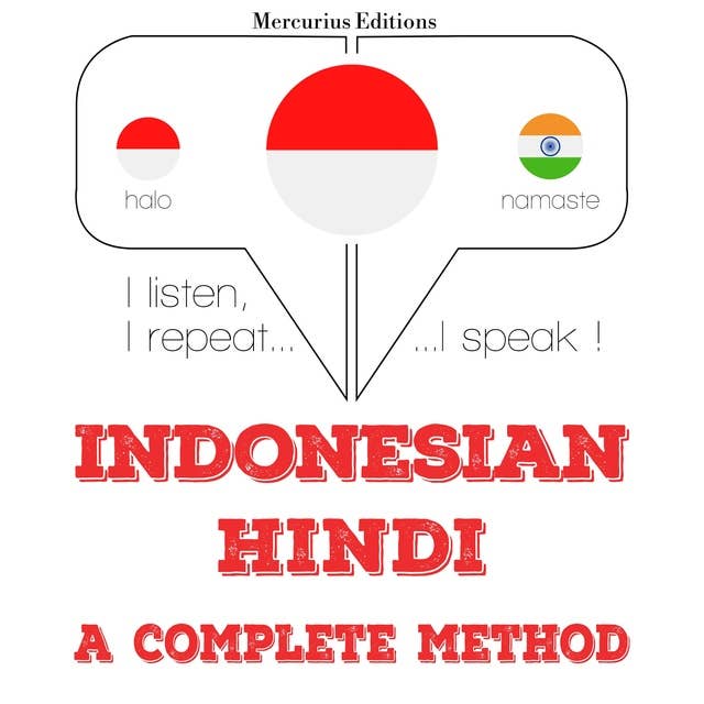 Indonesian – Hindi: A Complete Method