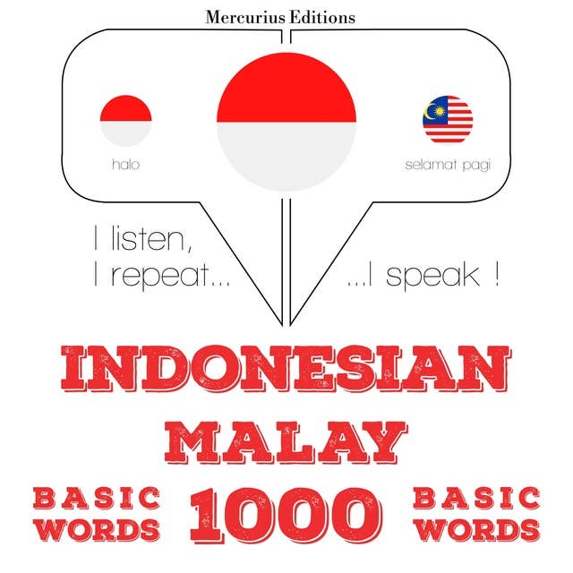 Indonesian – Malay: 1000 Basic Words