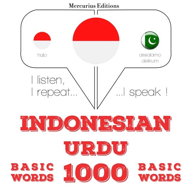 Indonesian – Urdu: 1000 Basic Words