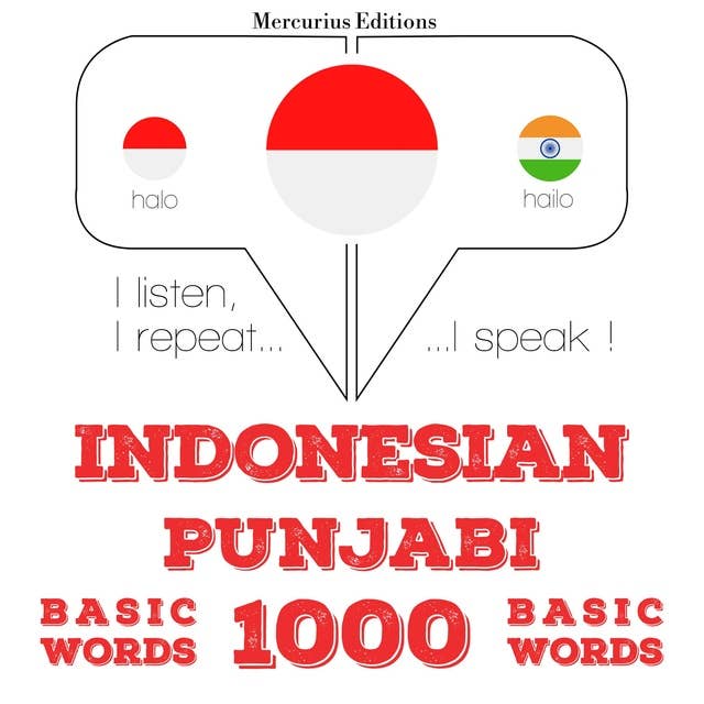 Indonesian – Punjabi: 1000 Basic Words
