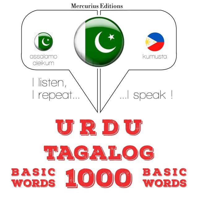 Urdu – Tagalog : 1000 basic words