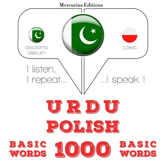 Urdu – Polish : 1000 basic words