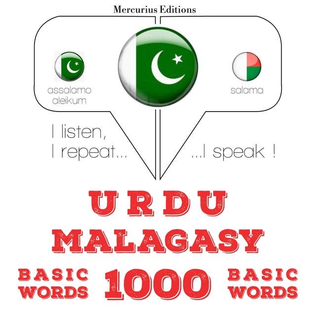 Urdu – Malagasy : 1000 basic words