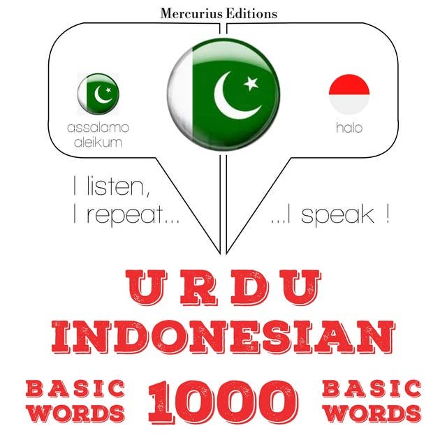Urdu – Indonesian : 1000 basic words