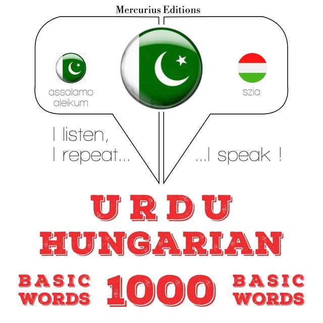 Urdu – Hungarian : 1000 basic words