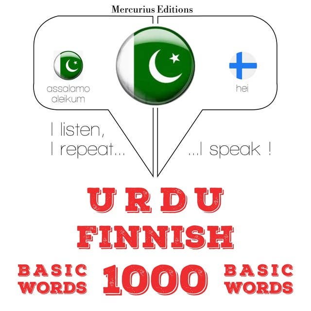 Urdu – Finnish : 1000 basic words