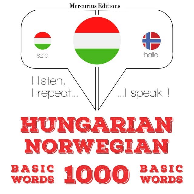 Hungarian – Norwegian : 1000 basic words