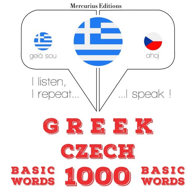 Greek – Czech : 1000 basic words