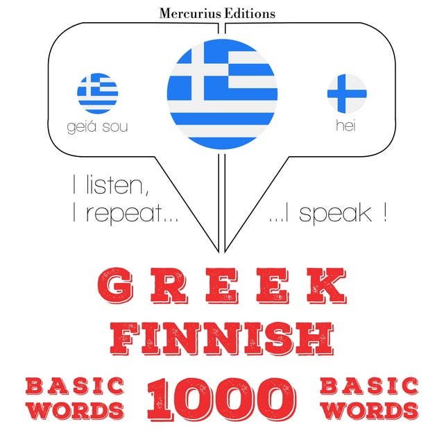 Greek – Finnish : 1000 basic words