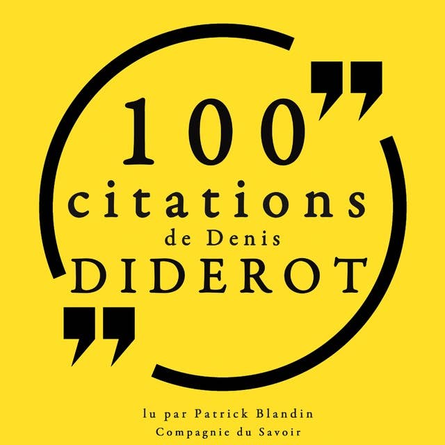 100 citations de Denis Diderot