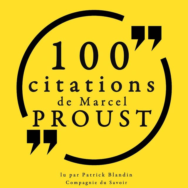 100 citations de Marcel Proust