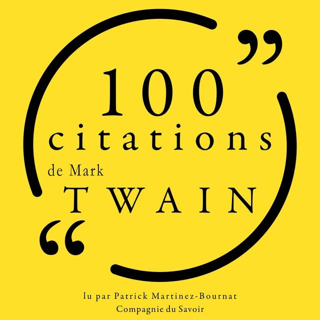 100 citations de Mark Twain