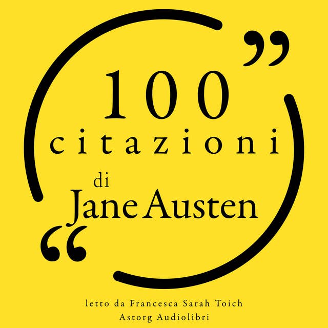 Cover for 100 citazioni di Jane Austen