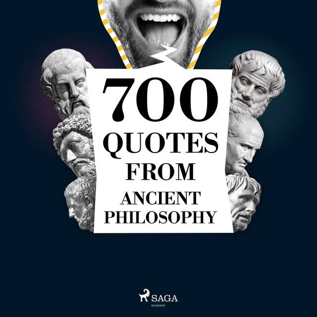 Cover for 700 Quotations from Ancient Philosophy