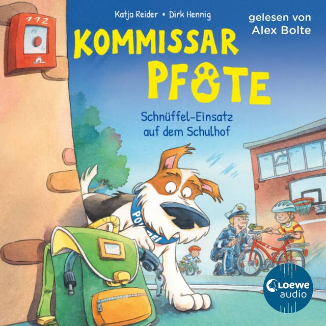 Kommissar Pfote (Band 3) - Schnüffel-Einsatz auf dem Schulhof: Begleite den beliebten Hunde-Held bei seiner Spurensuche - Lustiger Kinderkrimi zum Hören ab 6 Jahren