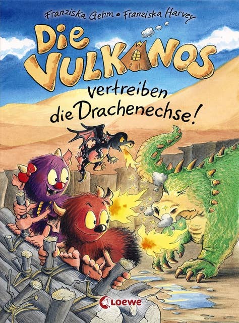 Die Vulkanos vertreiben die Drachenechse! (Band 8): Lustiges Erstlesebuch für Mädchen und Jungen ab 7 Jahre