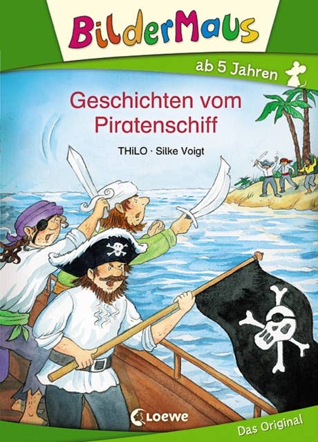 Bildermaus - Geschichten vom Piratenschiff: Mit Bildern lesen lernen - Ideal für die Vorschule und Leseanfänger ab 5 Jahre