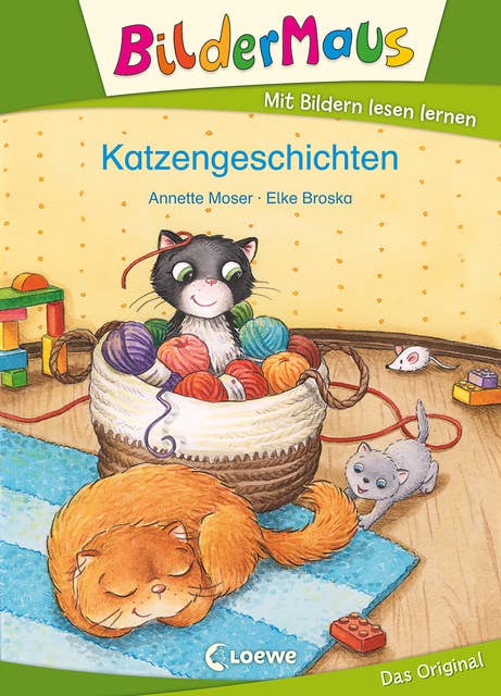 Bildermaus - Katzengeschichten: Mit Bildern lesen lernen - Ideal für die Vorschule und Leseanfänger ab 5 Jahre