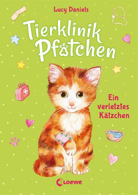 Tierklinik Pfötchen (Band 1) - Ein verletztes Kätzchen: Kinderbuch für Erstleser ab 7 Jahren