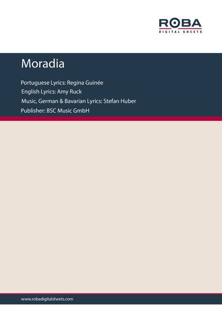 Moradia: piano sheet music